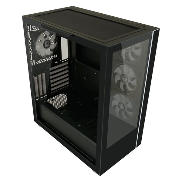 Miniatyrbild 15 av 26: LC-Power LC-808B-ON datorväskor Midi Tower Svart