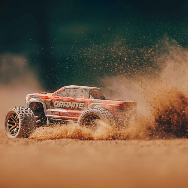ARRMA Granite Grom Mega 380 radiostyrd modell Monstertruck Elmotor 1:18