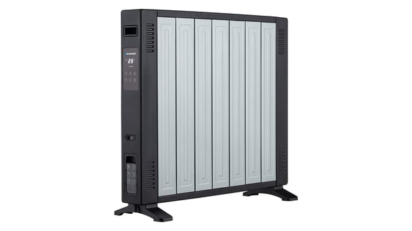 Blaupunkt HCO701 elektrisk rumsvärmare inomhus Svart, Vit 2000 W Elektrisk konvektionsvärmare