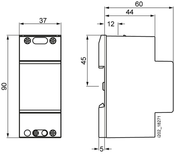 Siemens 4AC3208-1 spänningstransformatorer