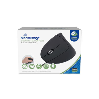 Pikkukuva 3 / 4: MediaRange MROS231 hiiri Office Vasenkätinen USB A-tyyppi Optinen 2400 DPI