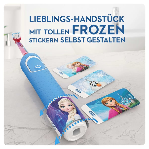Oral-B Kids Frozen Lapsi Pyörivä/värähtelevä hammasharja Monivärinen