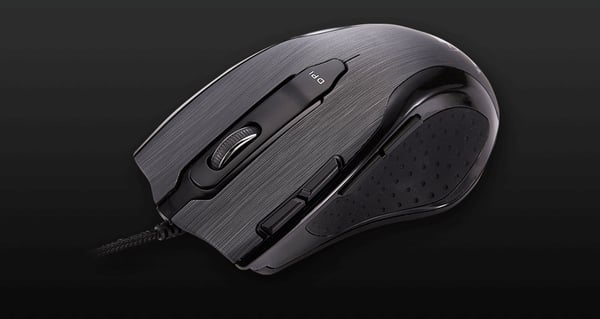 Pikkukuva 1 / 6: Tesoro Shrike H2L hiiri Pelaaminen Oikeakätinen USB A-tyyppi Laser 5600 DPI