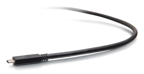 C2G 2 m USB-C han til USB-C han-kabel (20 V 3 A)