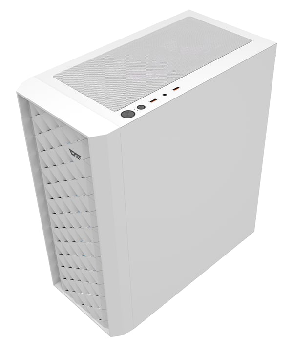 Pikkukuva 15 / 30: darkFlash DK351 WHITE tietokonekotelo Midi Tower Valkoinen