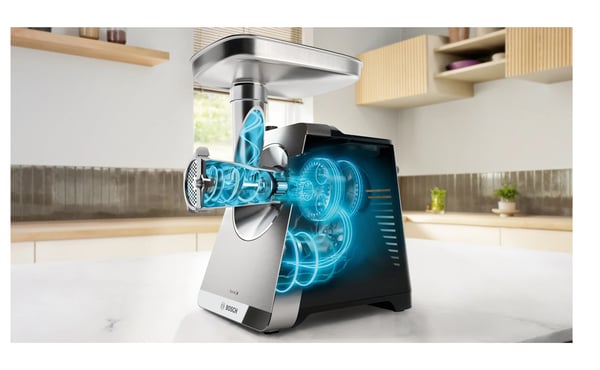 Miniatyrbild 5 av 12: Bosch Serie 8 MFWS820M köttkvarn 2500 W Rostfritt stål