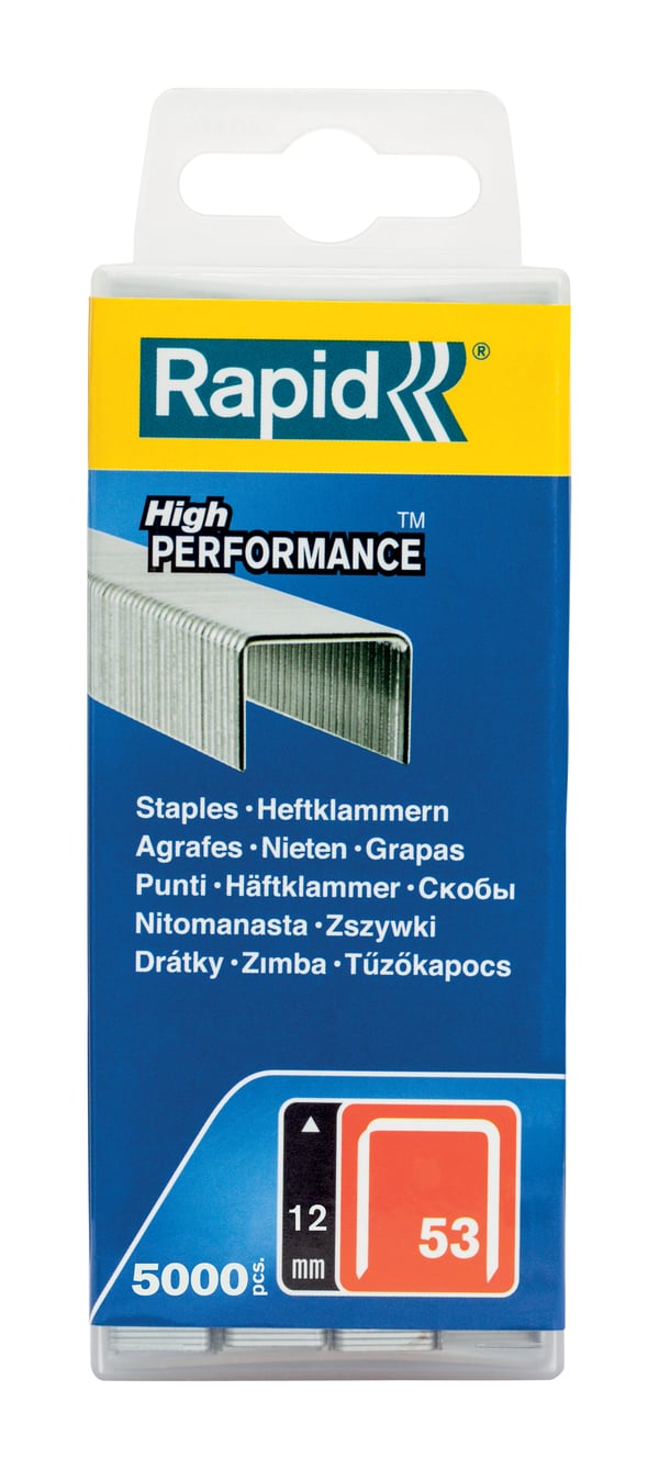 Miniatyrbillede 4 af 4: Rapid Nr. 53 fintrådshæfteklammer 12 mm