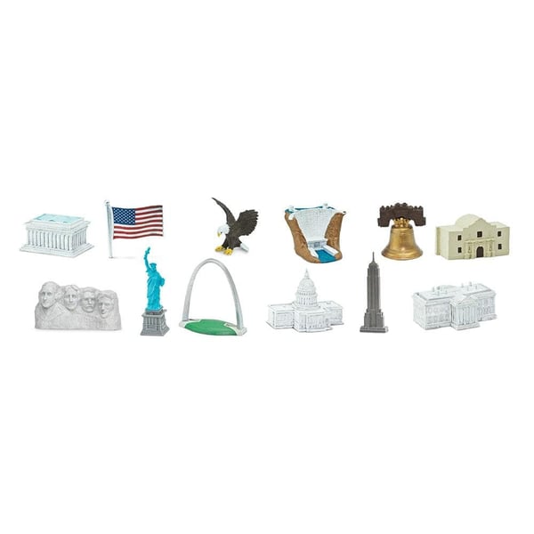 Miniatyrbild 3 av 4: Safari Ltd USA Super TOOB