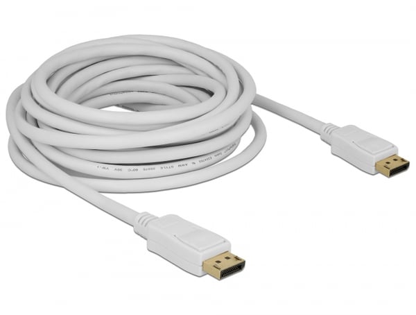 DeLOCK 84861 DisplayPort-kabel 7 m Vit