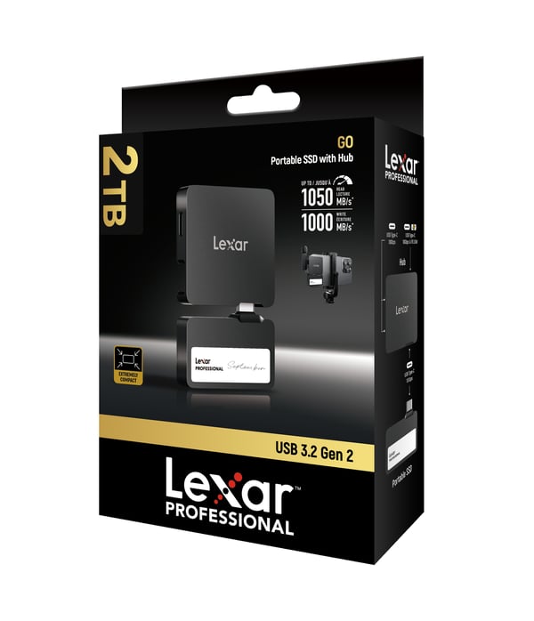 Pikkukuva 3 / 13: Lexar 933422 2 TB USB Type-C 3.2 Gen 2 (3.1 Gen 2) Musta
