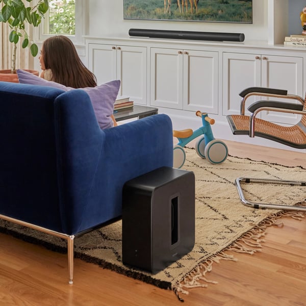 Miniatyrbillede 6 af 10: Sonos Sub 4 Sort Aktiv subwoofer