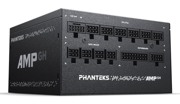 Phanteks AMP GH strömförsörjningsenheter 1200 W 18+10 pin ATX ATX Svart