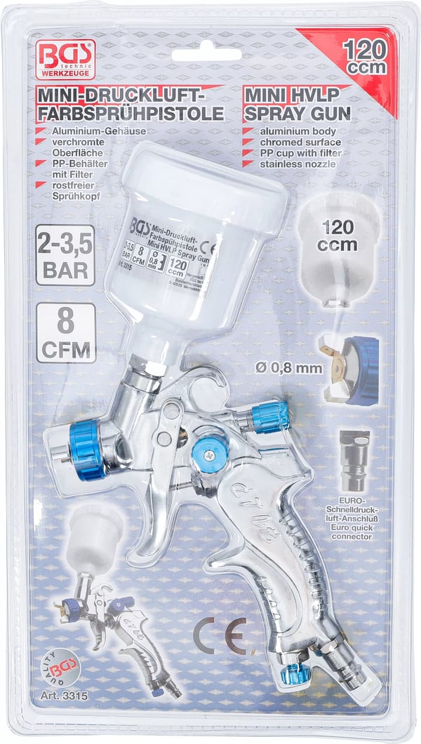 BGS technic Mini Air Paint Spray Gun
