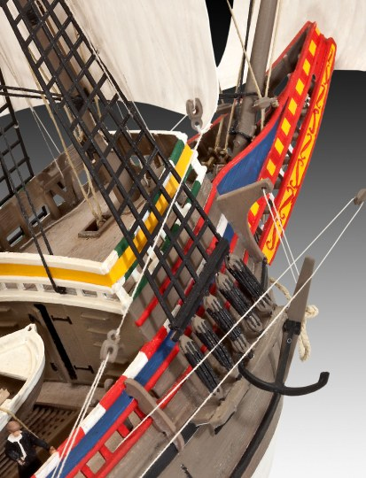 Revell Mayflower - 400th Anniversary Segelfartygsmodell Monteringssats 1:83