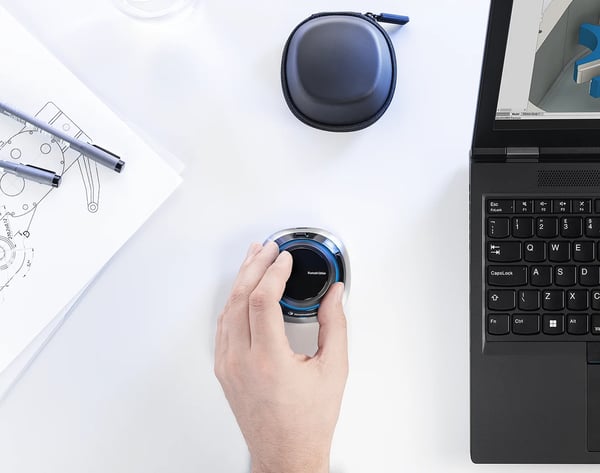 Pikkukuva 2 / 4: 3Dconnexion SpaceMouse hiiri Office Molempikätinen RF Wireless + Bluetooth + USB Type-A 6DoF
