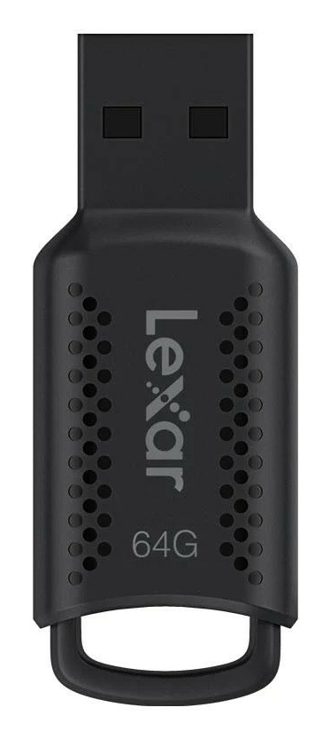 Lexar JumpDrive LJDV400064G-BNBNG USB-muisti 64 GB USB A-tyyppi 3.2 Gen 1 (3.1 Gen 1) Musta