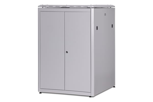 Pikkukuva 4 / 9: Digitus DN-19 22U-8/8-1 palvelinteline Itseseisova teline Harmaa