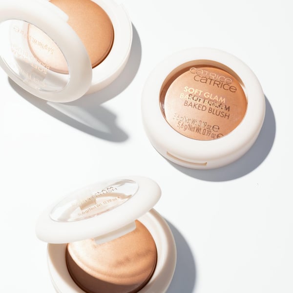 Pikkukuva 2 / 6: CATRICE Soft Glam Baked Blush poskipuna 5,6 g 060 Blonzer Heat Jauhe ( aine )