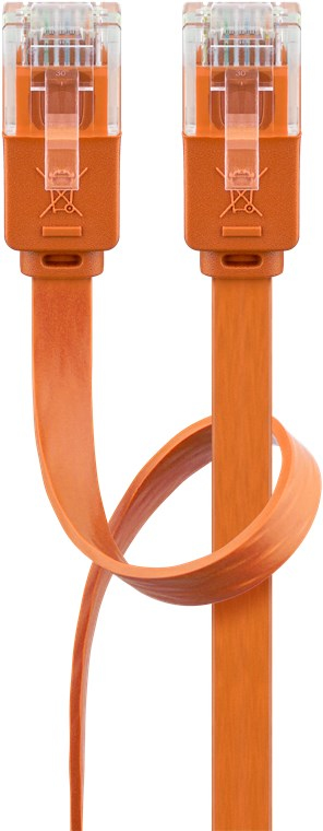 Miniatyrbillede 7 af 11: Wentronic 96409 1.5m Cat6 U/UTP (UTP) Orange Netværkskabel (96409)