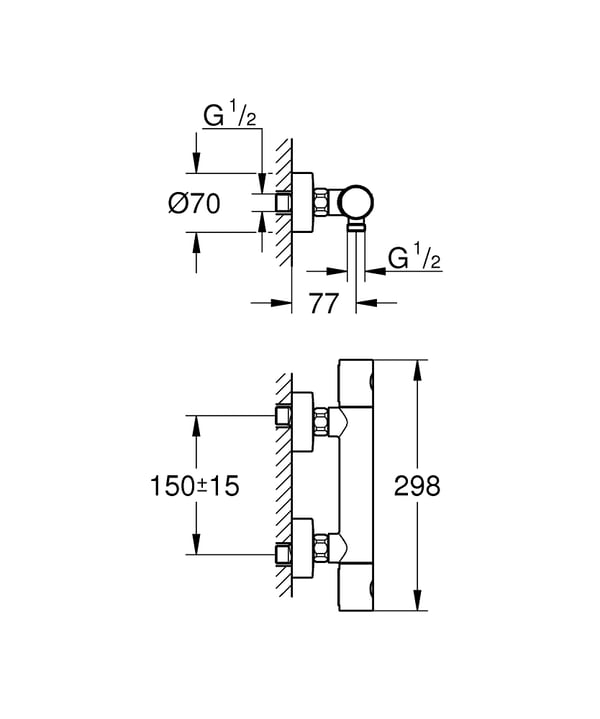 GROHE Precision Get Kromi