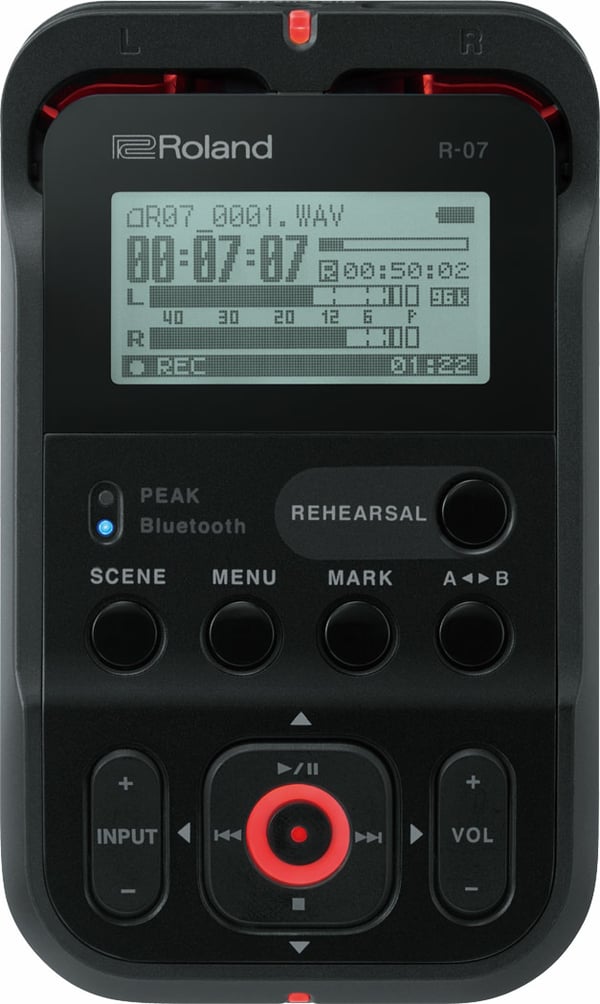 Roland R-07 Svart Roland R-07 Svart