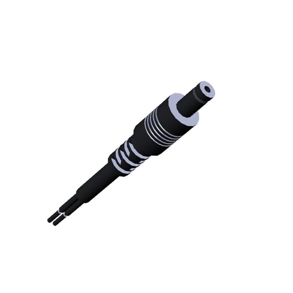 BKL Electronic 072090 el-ledning Sort, Hvid 2 m