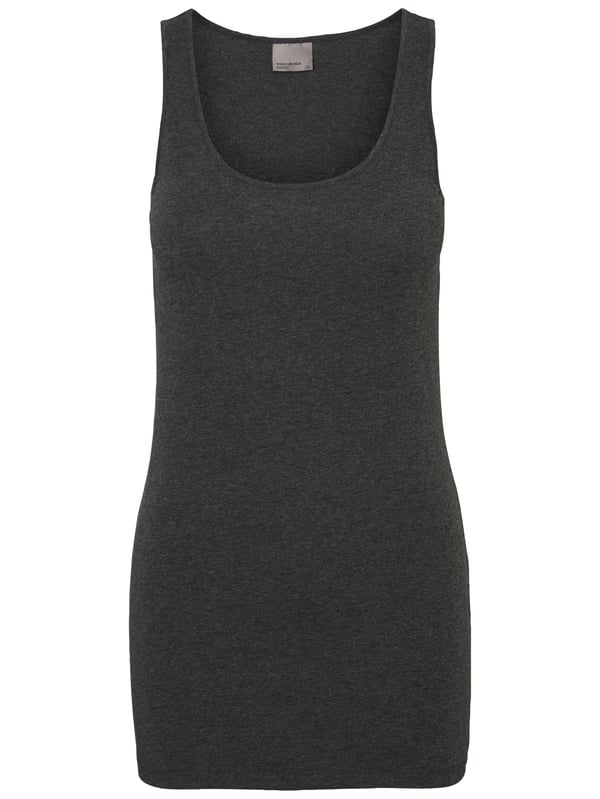 Vero Moda 5713723092140 skjorta och topp Ärmlös tröja Ärmlös Bomull, Elastan