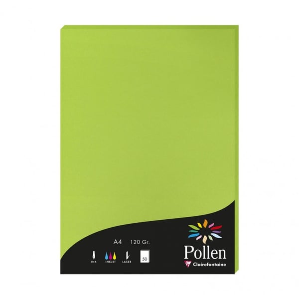 Miniatyrbillede 1 af 2: Clairefontaine 24301C kuvert A4 (210 x 297 mm) Mintfarve 50 stk