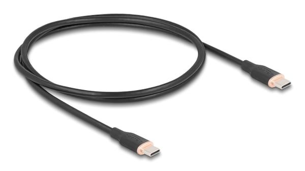 DeLOCK 81238 USB-kaapeli USB 2.0 1 m USB C 0,48 Gbit/s 60 W Musta DeLOCK 81238 USB-kaapeli USB 2.0 1 m USB C 0,48 Gbit/s 60 W Musta