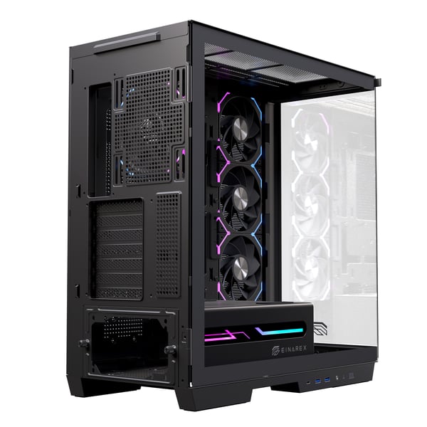 Einarex EXCS-ZE-10KR-B computeretui Midi Tower Sort
