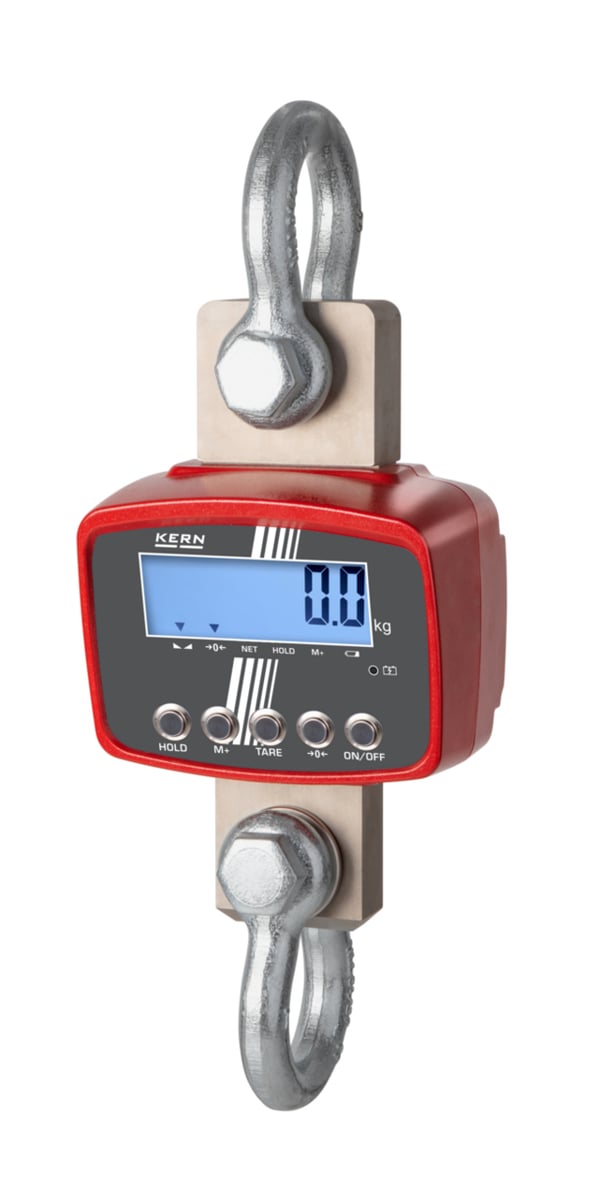 KERN & SOHN Kranwaage LCD Röd