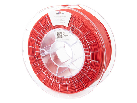 Miniatyrbillede 1 af 2: Spectrum Filaments PET-G MATT Polyethylenterephthalatglycol (PETG) Rød 1 kg