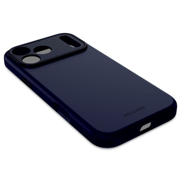 Decoded Silicone Backcover Apple iPhone 17 Pro Max True Navy matkapuhelimen suojakotelo 17,5 cm (6.9") Suojus Laivasto