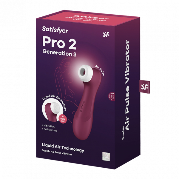 Pikkukuva 4 / 6: Satisfyer Pro 2 Generation 3 Imuvibraattori Molempikätinen
