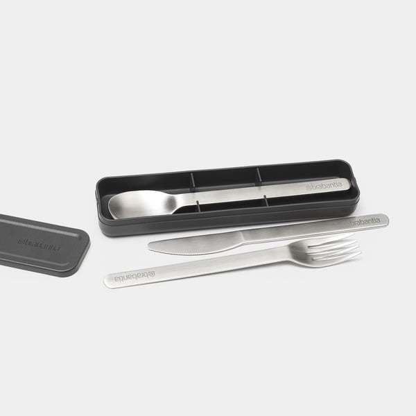 Miniatyrbillede 3 af 6: Brabantia Make & Take bestiksæt 3 stk Grå, Rustfrit stål