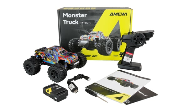 Pikkukuva 10 / 10: Amewi RC Monstertruck Hyper Go MTX20 Li-Po 850mAh/14+