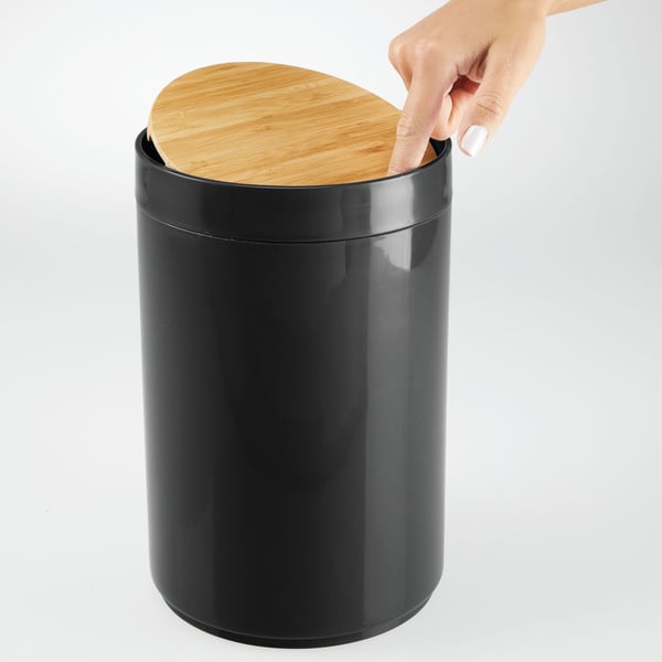 mDESIGN 06133MDBA skraldespand 5 L Plast Grå