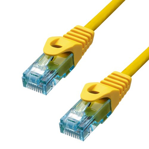 Miniatyrbillede 1 af 2: ProXtend 6AUTP-15Y netværkskabel Gul 15 m Cat6a U/UTP (UTP)