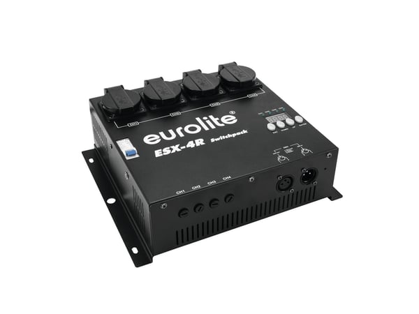 Eurolite 70064224 kontrolenhed til scenelys 4 kanaler