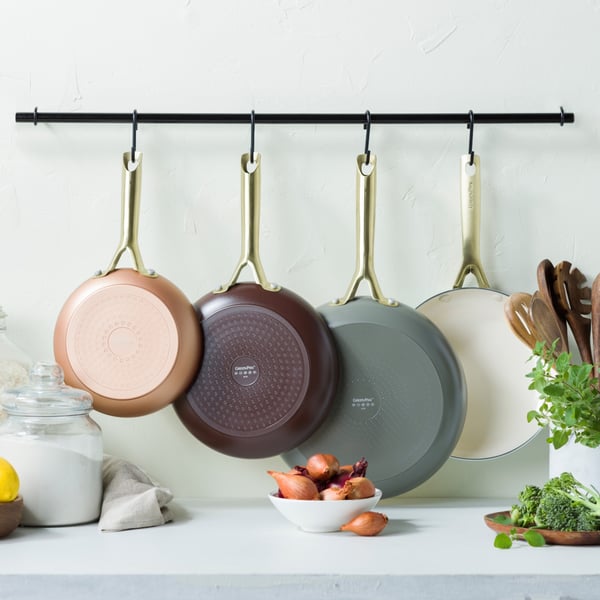 Miniatyrbild 7 av 10: GreenPan CC009020-001 pan/pot set 3 styck