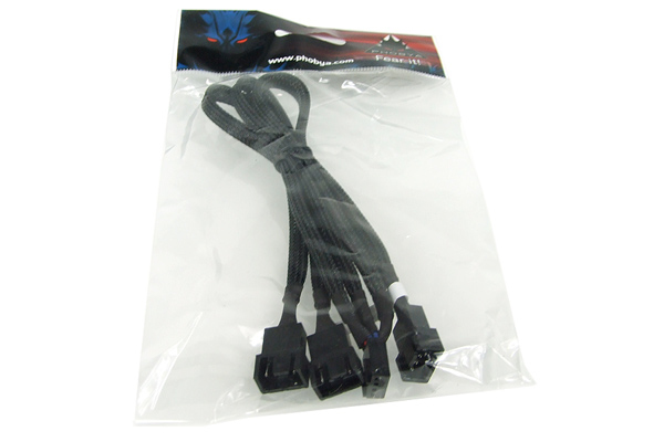 Phobya 4Pin PWM auf 3x 4Pin PWM 30cm