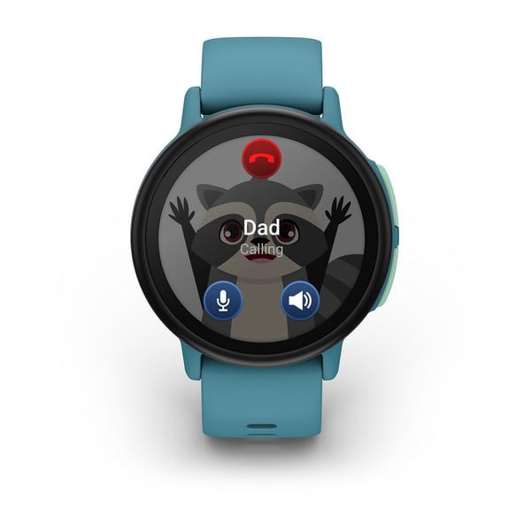 Garmin Bounce 010-03399-02 Smartwatch og sportsur 3,05 cm (1.2") AMOLED 43 mm Digital 390 x 390 pixel Berøringsskærm Turkis Wi-Fi GPS (satellit)