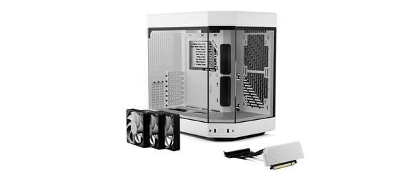 Miniatyrbillede 3 af 6: HYTE CS- -Y60-WW computeretui Midi Tower Hvid