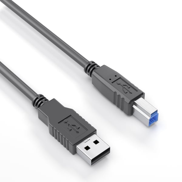 Miniatyrbillede 3 af 3: PureLink DS3000-050 USB-kabel USB 3.2 Gen 1 (3.1 Gen 1) 5 m USB A USB B 5 Gbit/sek. Sort