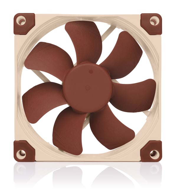 Miniatyrbild 5 av 6: Noctua NF-A9 Datorväska Fan 9 cm Beige, Brun