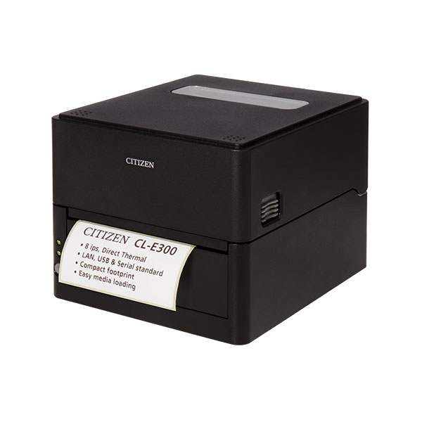 Miniatyrbillede 1 af 5: Citizen CL-E300 etiketprinter Direkte termisk 203 x 203 dpi 200 mm/sek. Ledningsført Ethernet LAN
