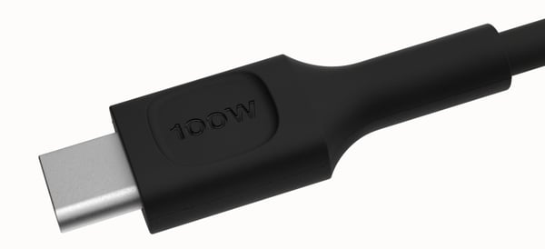 Miniatyrbillede 2 af 5: Green Cell KABGC100PF120PB USB-kabel 1,2 m USB C 0,48 Gbit/sek. 100 W Sort