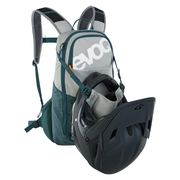 EVOC E-Ride 12L ryggsäckar Cykelryggsäck Grå, Bensin Nät, Nylon