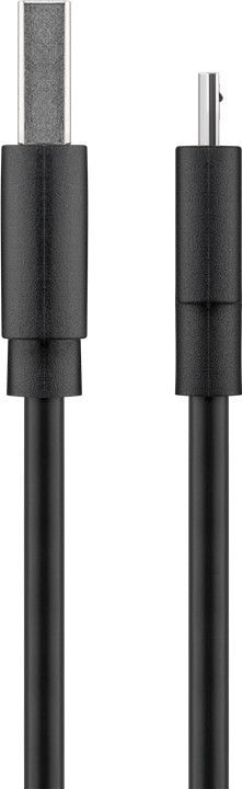 Goobay 72227 USB-kabel USB 2.0 1 m USB A Micro-USB B 0,48 Gbit/sek. Sort
