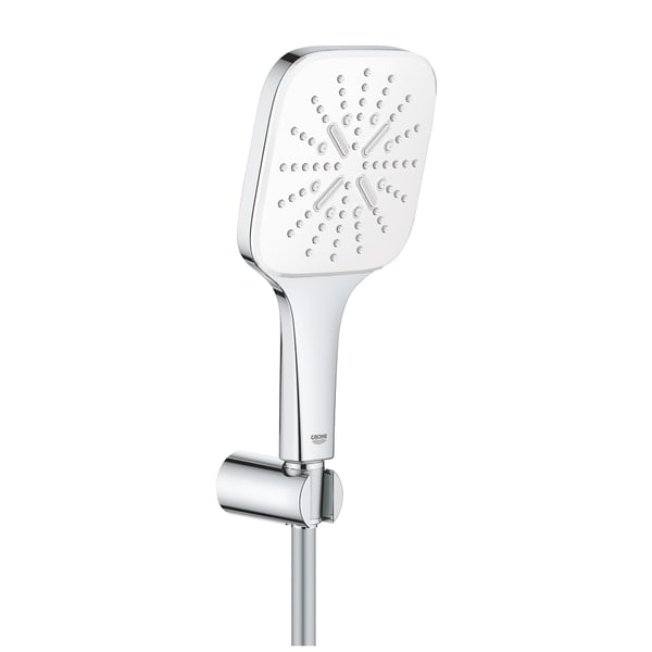 Miniatyrbillede 1 af 3: GROHE 26589LS0 brusehoved Håndholdt bruserhoved Hvid
